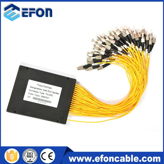 Efon Fbt 1X64 Sc LC Fiber Optical PLC Splitter