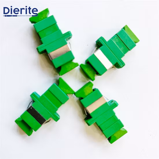Sc/LC/FC/St/Mu/MTRJ/MPO Fj11 RJ45 단순/이중/쿼드 표준 하이브리드 광 커넥터 광섬유 어댑터